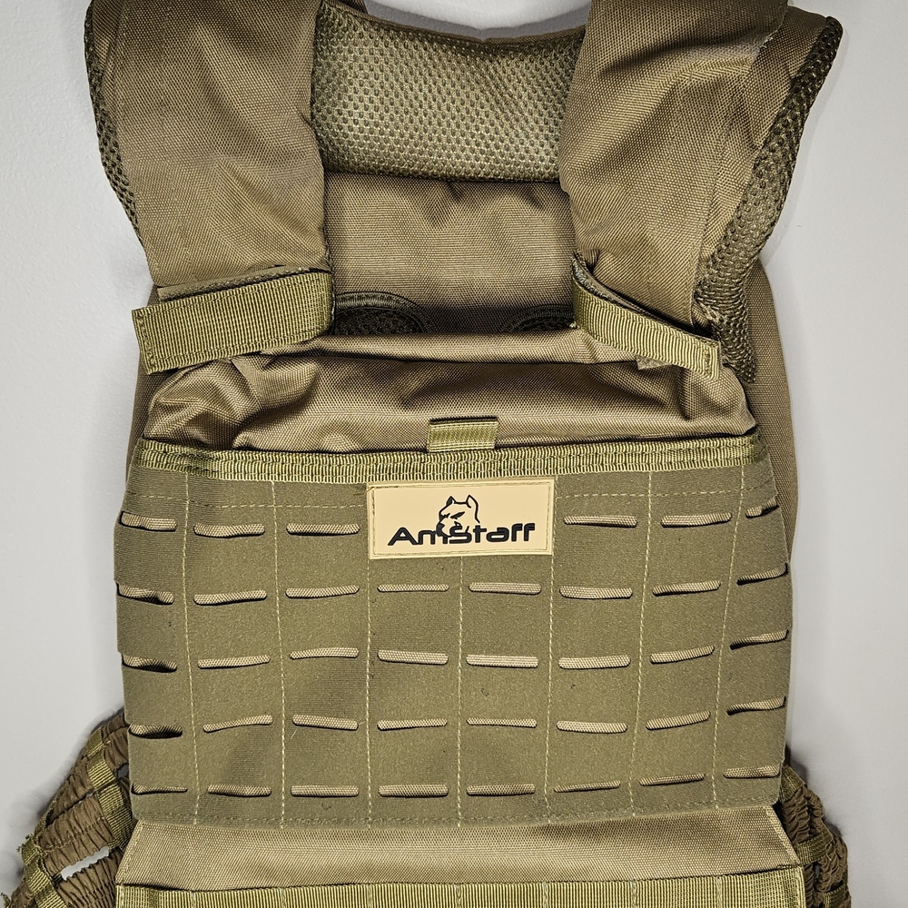 Amstaff Tactical Vest in Olive Green